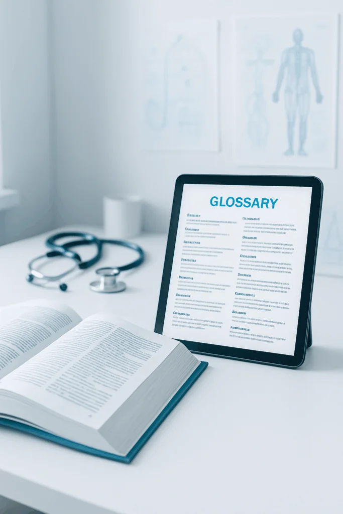 Medizinprodukt Glossar Begriffserklärung