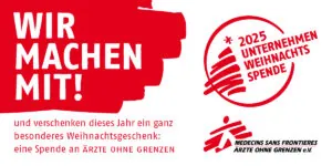 WQS beteiligt sich an der Weihnachtsspende 2025 von Ärzte ohne Grenzen und unterstützt medizinische Nothilfe weltweit.