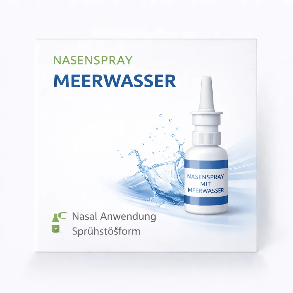 Nasenspray mit Meerwasser